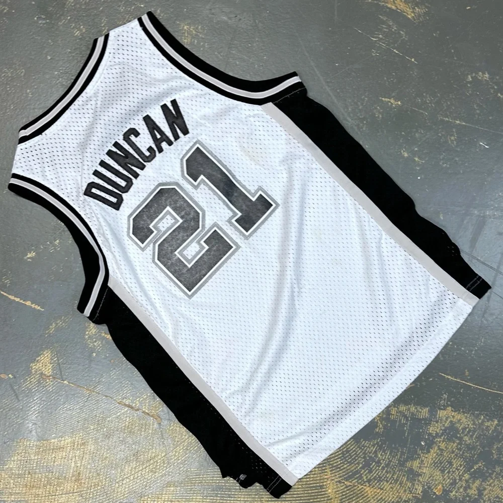 Reebok Tim Duncan San Antonio Spurs Swingman Jersey NBA Small YL 21 Basketball - Picture 2 of 8